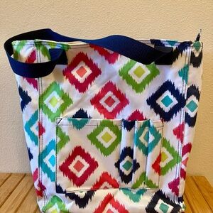 Colorful Geometric Tote Bag